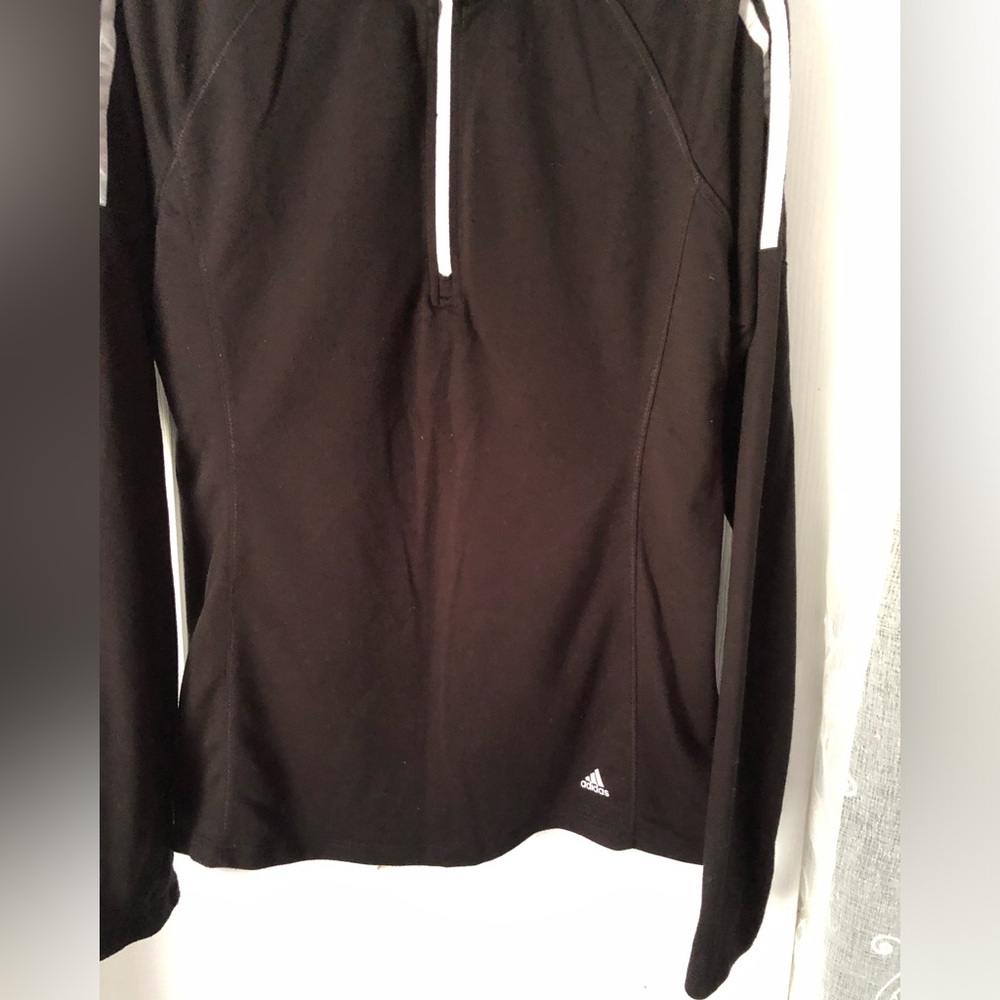 ADIDAS Golf Women’s Terry Quarter 1/4 Zip up Pullover Size M - Picture 4 of 9